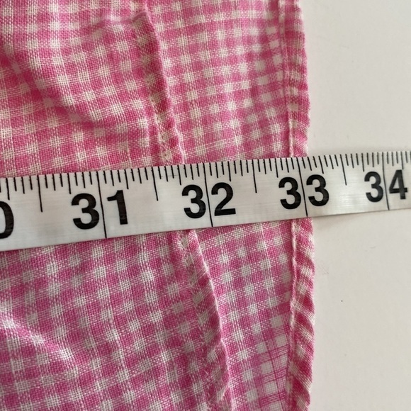 Peter Millar linen shirt size 17 L long sleeved - Picture 6 of 8